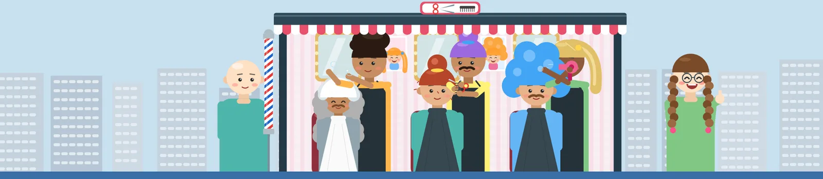 Hair salon